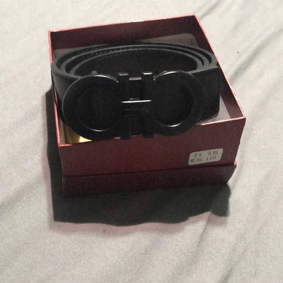 Black Ferragamo.